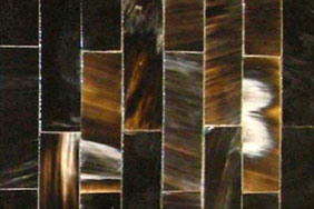 multicolor horn brick tiles